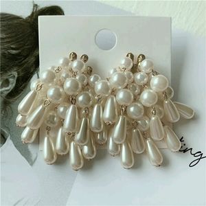 Pearl Waterfall Earrings